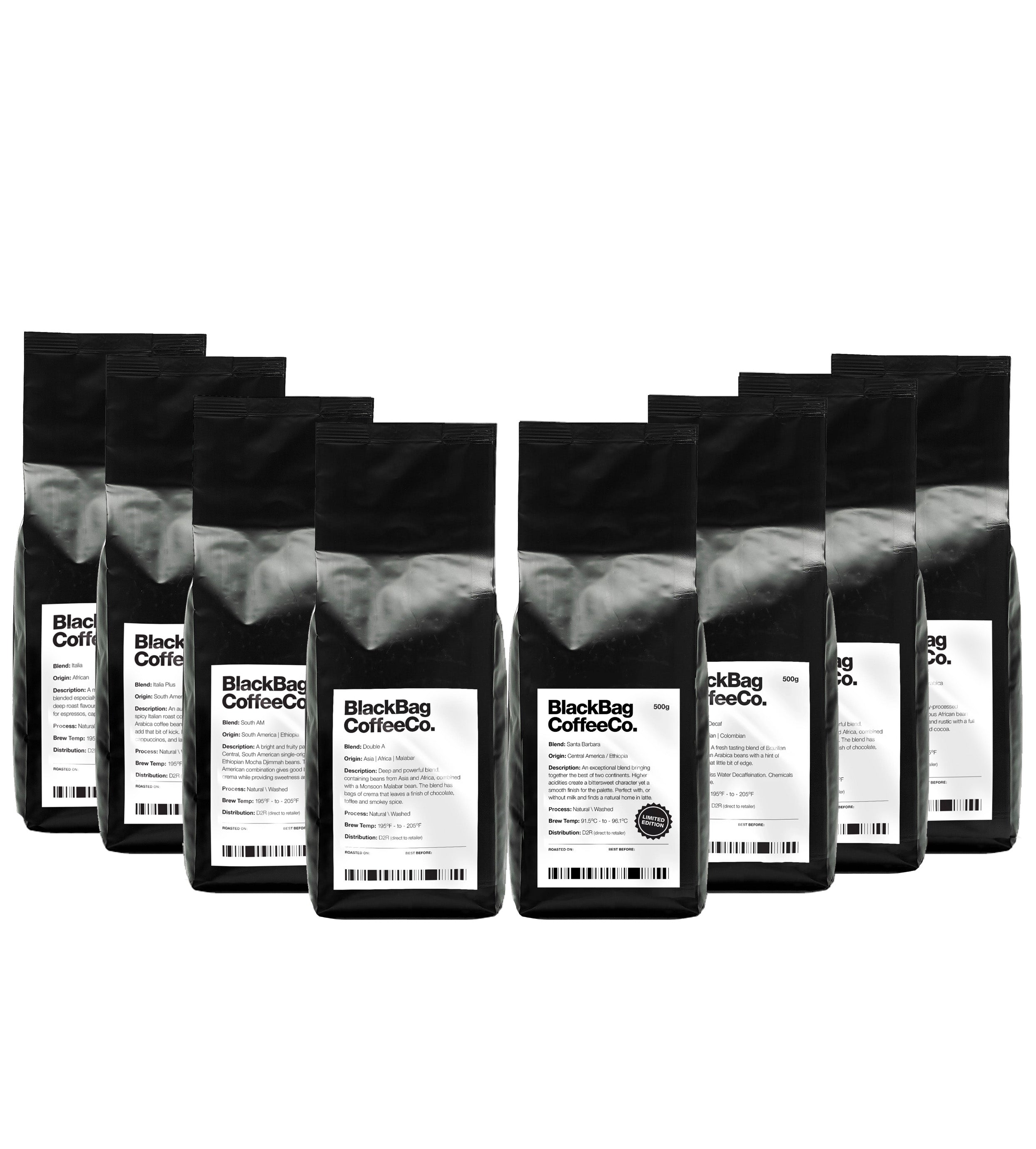 8x Blend Coffee Tasting Kit