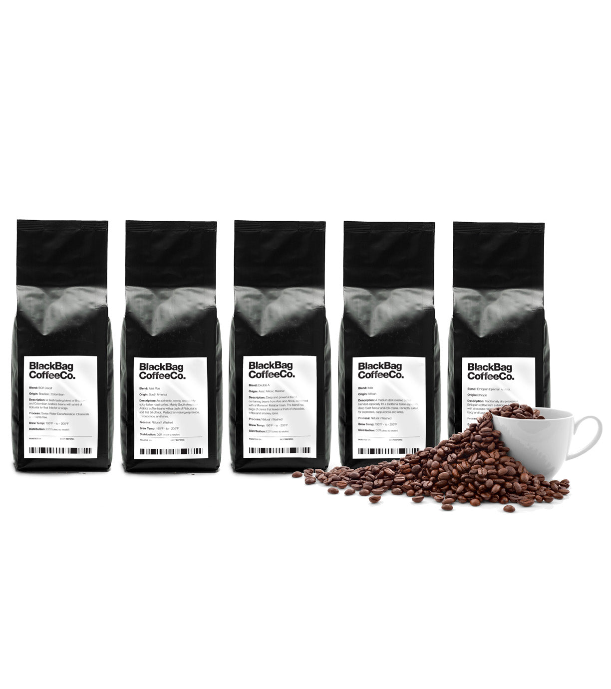 5x Blend Coffee Tasting Kit