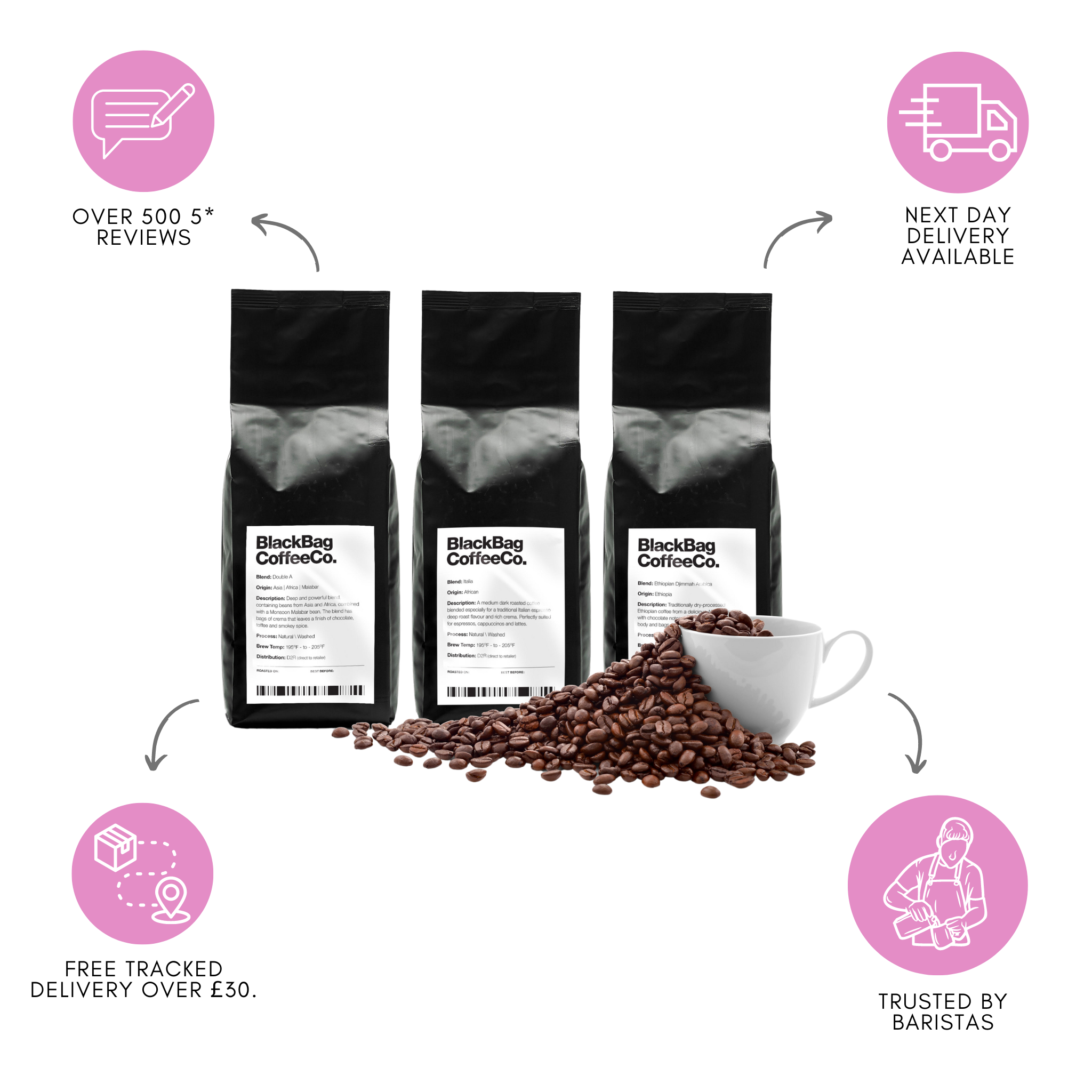 Black Bag Coffee Tasting Kit